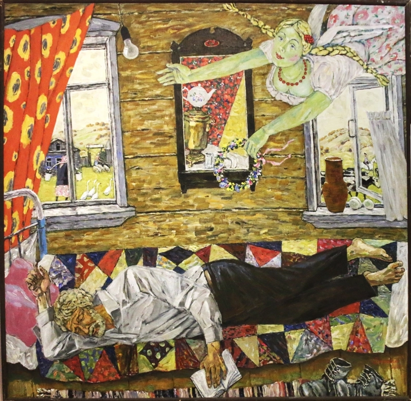 Деревенская муза поэта Чеснокова