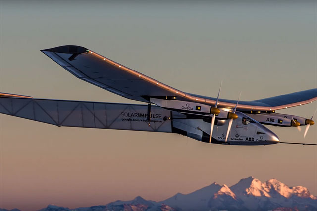 Солнецелет Solar Impulse 2