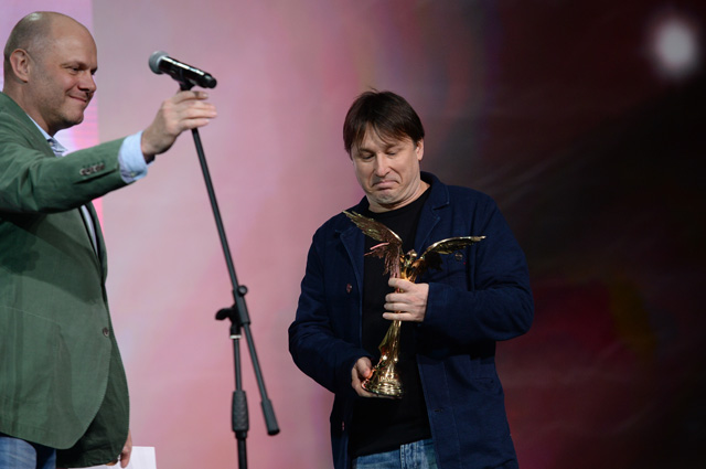 Музыкант и актер Алексей Кортнев (слева) и композитор Алексей Айги.