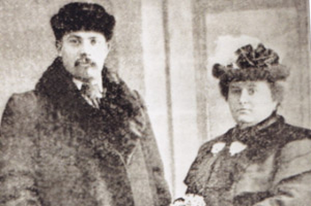 Федор Чайкин со своей сожительницей Прасковьей Кучеровой.