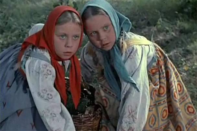 Ольга и Татьяна Юкины, «Морозко», 1964 г.