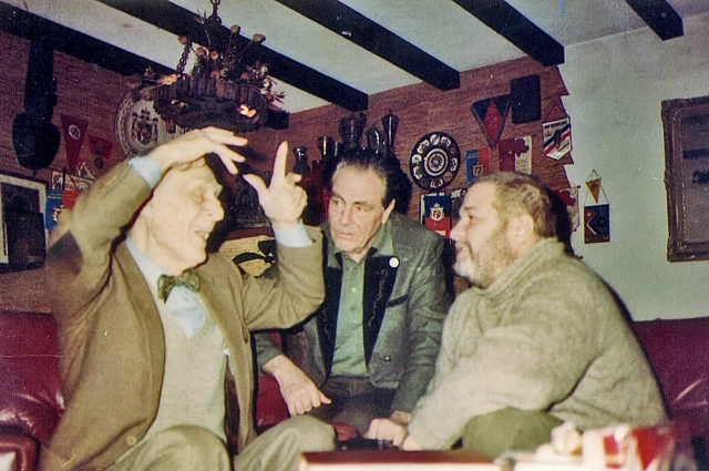 Ф.И. Шаляпин, барон Фальц Фейн и Юлиан Семёнов. Лихтенштайн, 1982 год.