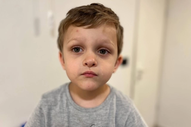 Миша родился абсолютно здоровым малышом.