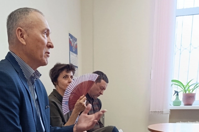 Елена П. в суде.