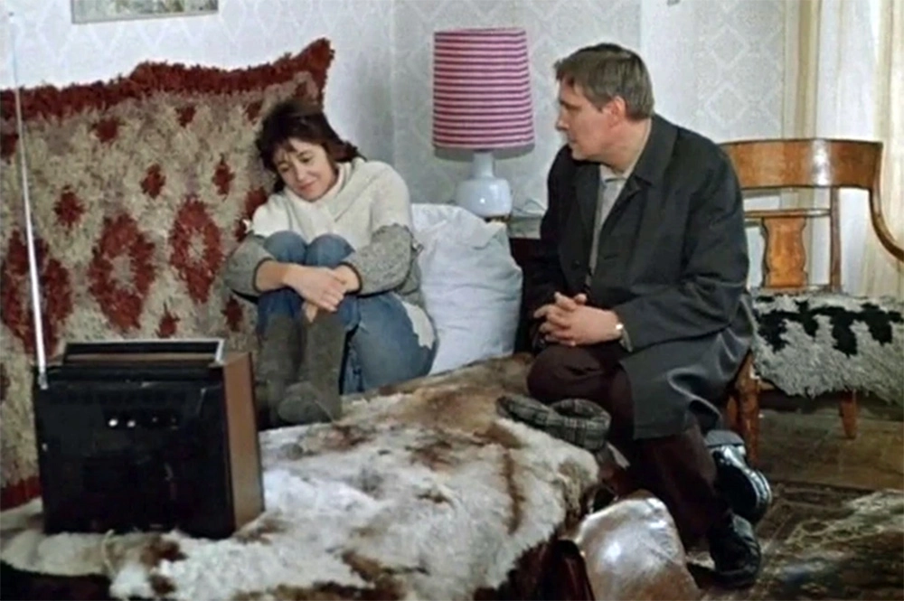 Марина Неелова и Олег Басилашвили в фильме «Осенний Марафон», 1979 г.