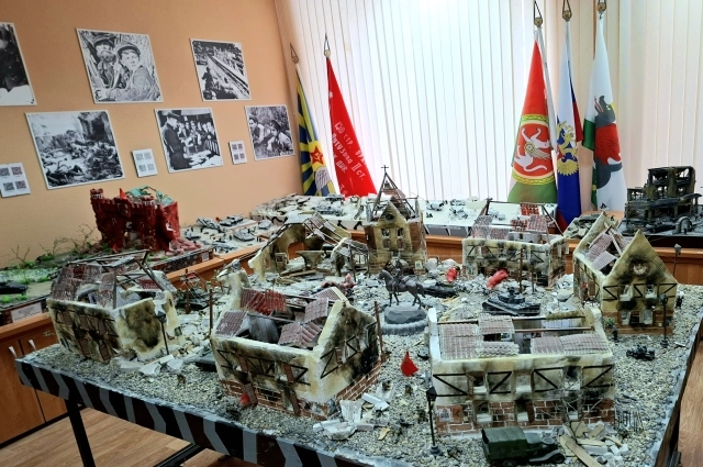 Музей «Хроника Великой Отечественной войны в миниатюре» в школе №64 Казани. 