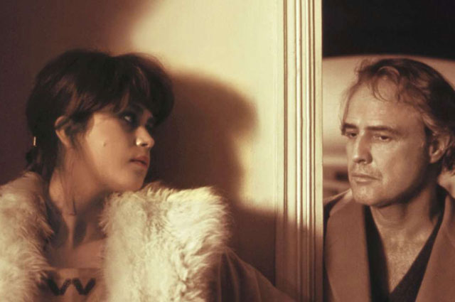 Марлон Брандо и Мария Шнайдер в фильме «Последнее танго в Париже».