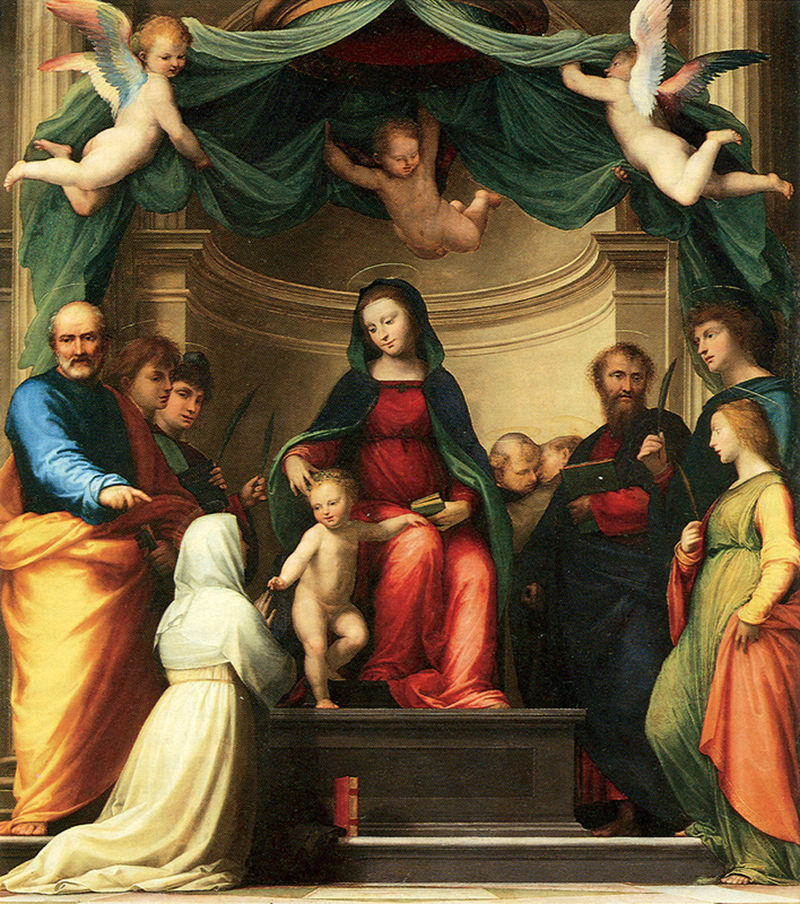 Фра Бартоломмео. Святое семейство со святой Катериной Сиенской. 
