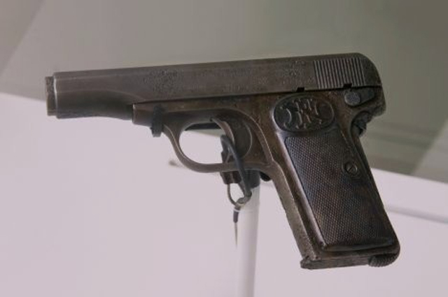 Пистолет Гаврило Принципа.