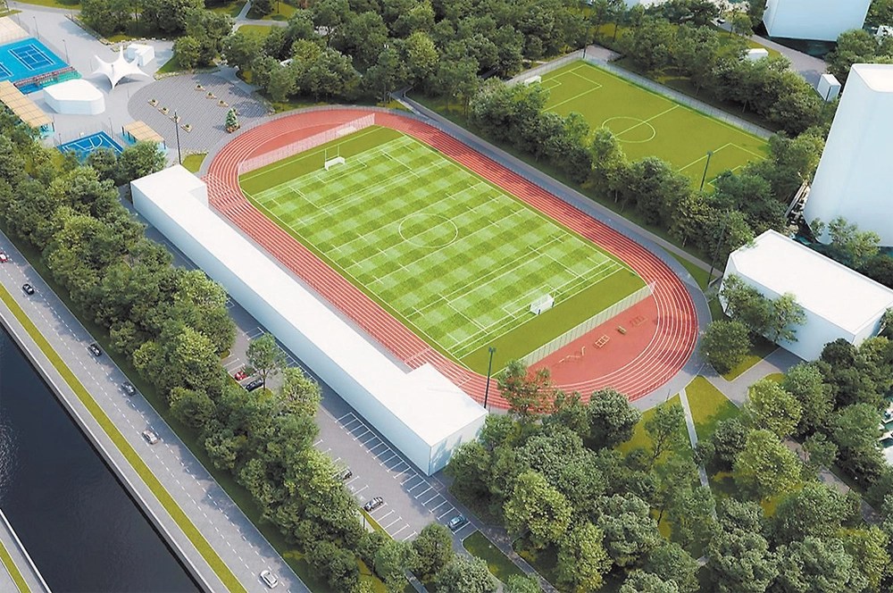 Так будет выглядеть обновлённый «Металлург» уже в этом году.