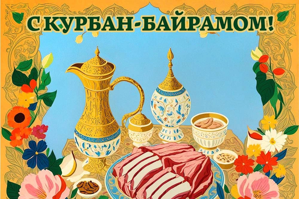 открытки к Курбан-байрану