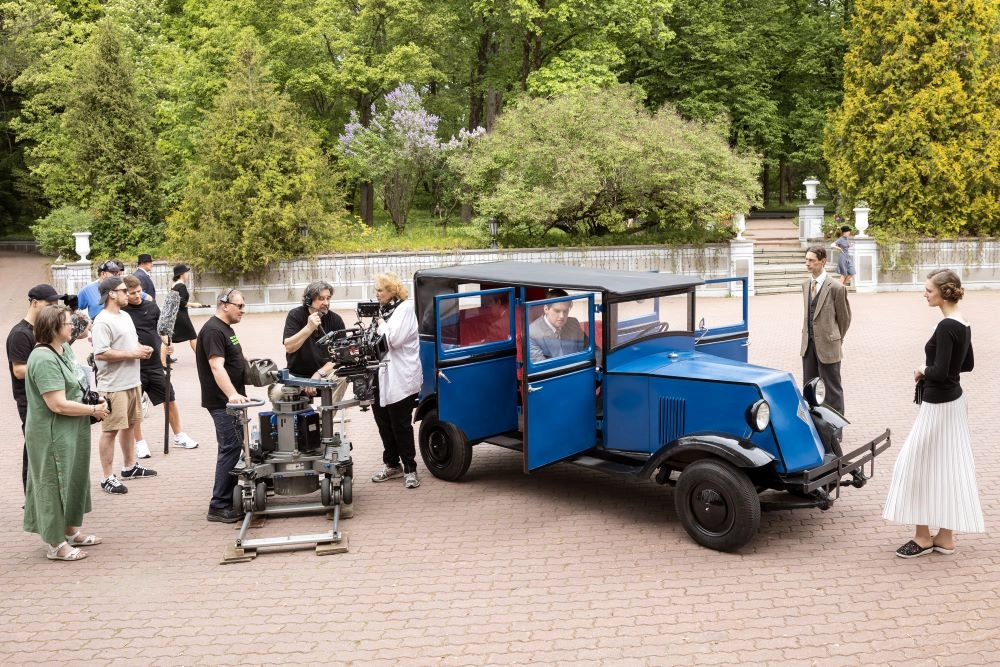 Съемочная площадка.