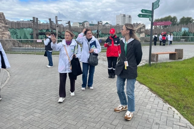 Приятный бонусом для участников акции стала прогулка по Пермскому зоопарку.