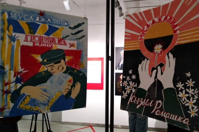 Произведения молодых казанских художников по произведениям Мусы Джалиля. 