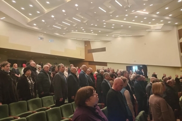 Зал РЦСО был переполнен желающими попрощаться с политиком.