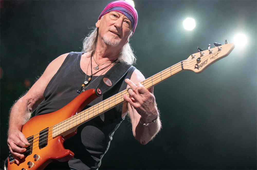 Роджер Гловер из Deep Purple. 2018 г.