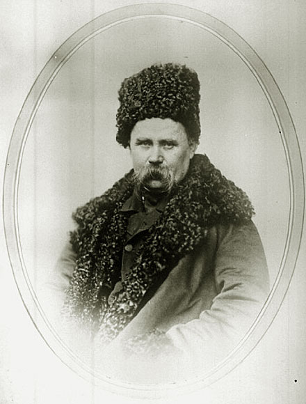 Тарас Шевченко/ Работа 1859 года. Автор Андрей Иванович Деньер