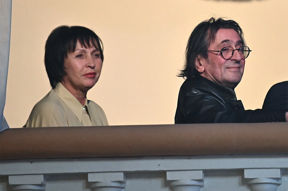 Дирижер Юрий Башмет с супругой Натальей Башмет.