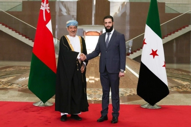 Встреча аш-Шараа с послом Омана (11 января 2025).