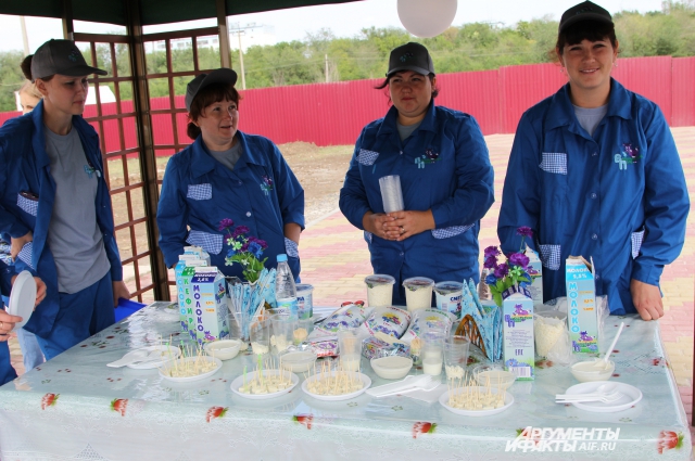 Молоко Романа даёт работу молочным заводам района