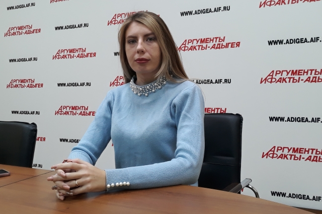 Виктория Сысоева в гостях у «АиФ -Адыгея»
