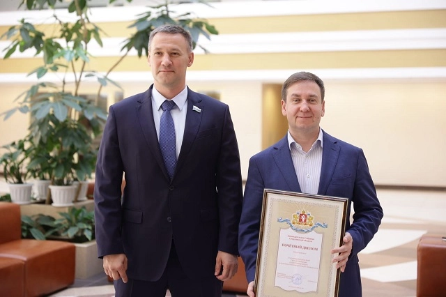 Свердловское Законодательное Собрание отметило Фонд святой Екатерины