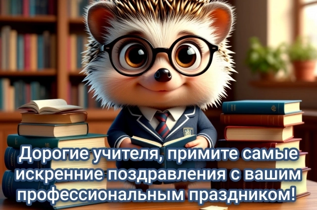 Открытки ко Дню учителя.