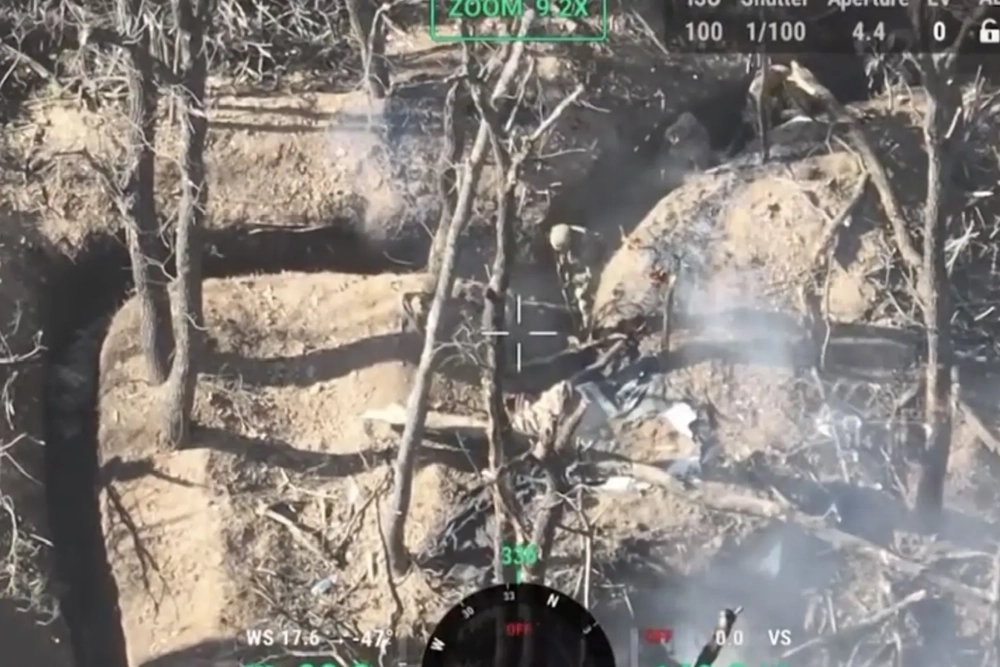 Штурм опорного пункта ВСУ в Запорожье.