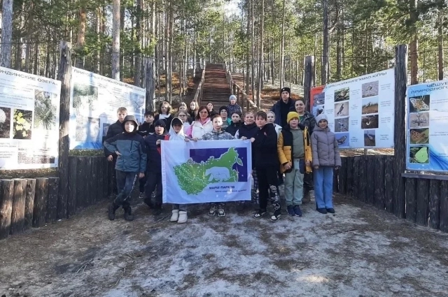 Марш парков объединяет детей и взрослых. 