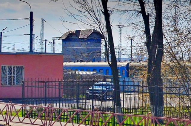Панорама на башню с ул. Ухтомского.
