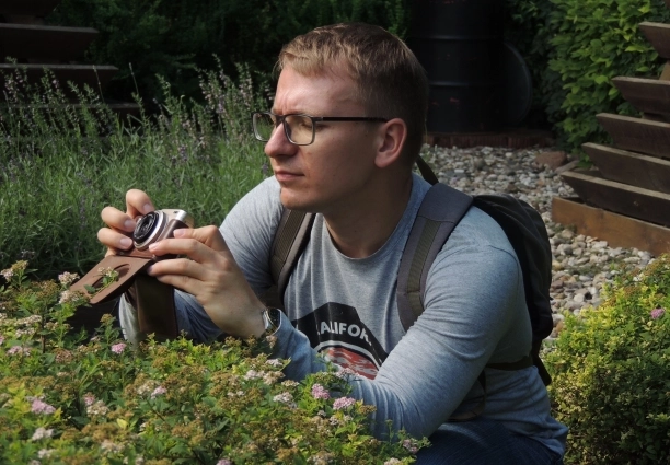 Самое популярное занятие в саду - фотографирование.