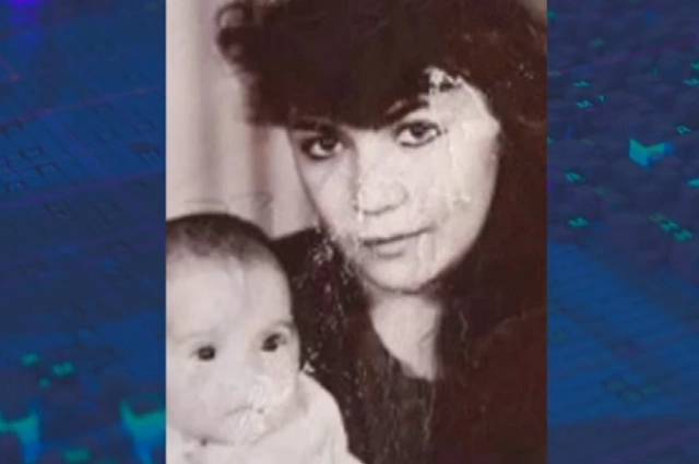 Единственная фотография мамы и дочки.