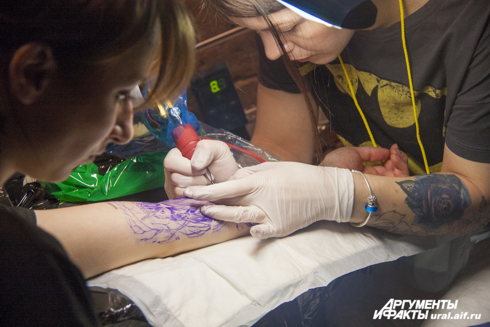 Первый уральский фестиваль татуировки