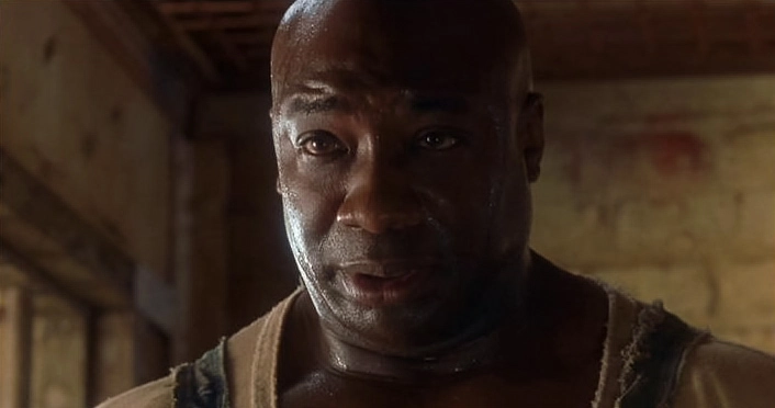 Майкл Кларк Дункан в фильме «Зелёная миля», 1999 г.