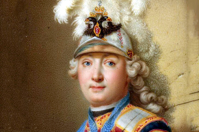 Граф Григорий Орлов. Портрет работы Андрея Чёрного. 1765 — 1783 гг.
