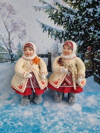 Куколки Чувашечки украшают многие дома по всей России.