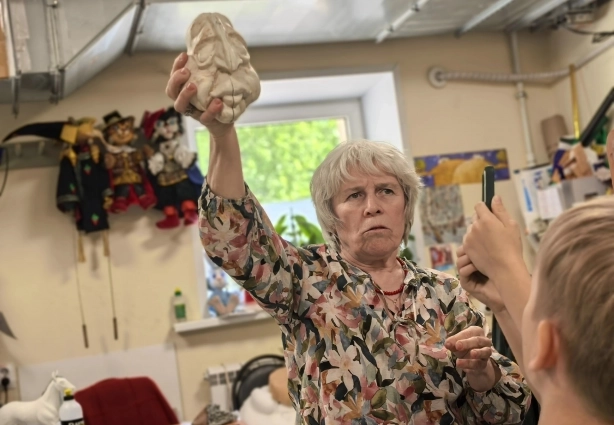 Елена Севрикеева рассказала в подробностях, как появляется кукла.