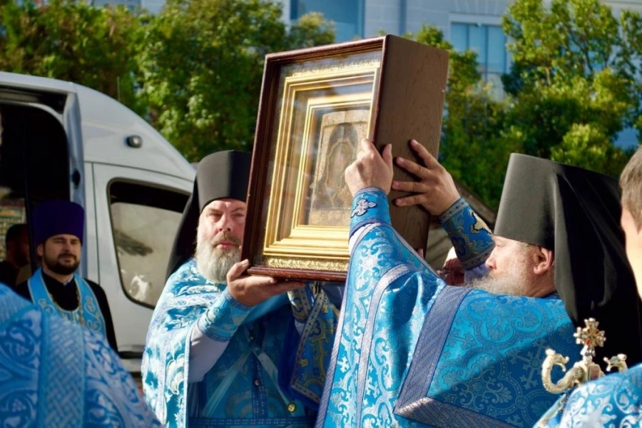 Казанская икона божией матери.