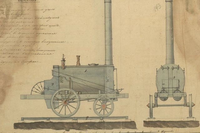 На Урале отметили 190-летие российского паровоза