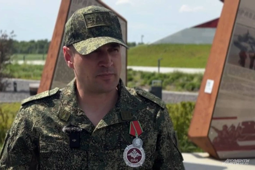 Офицер ВАИ Александр Мориков.