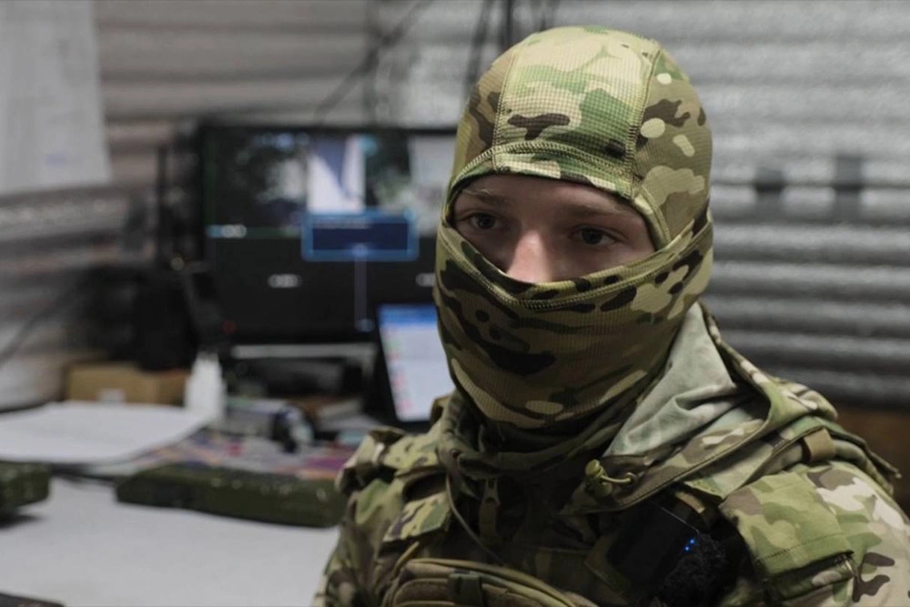 Оператор БПЛА с позывным «Акс».