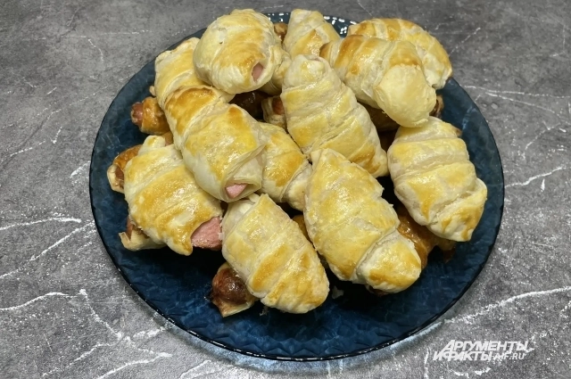 Тесто получается очень нежным.