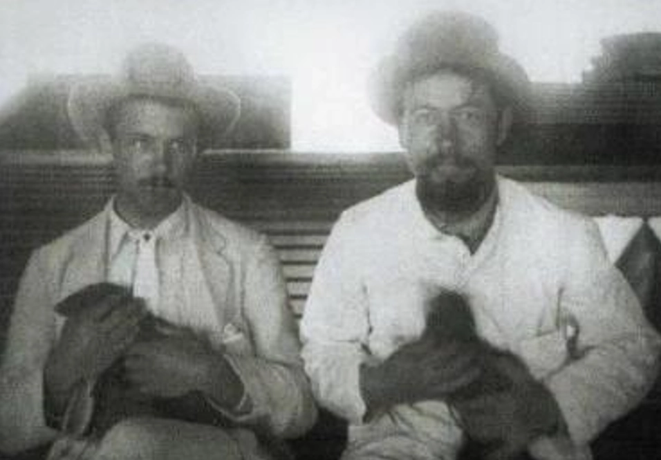 Чехов в поездке.