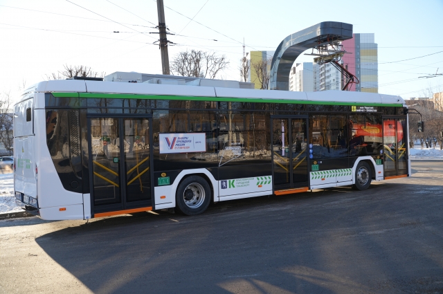 20 электробусов уже ездят по улицам города.
