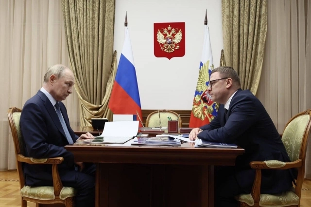 Владимир Путин и губернатор Алексей Текслер обсудили ключевые вопросы развития региона.