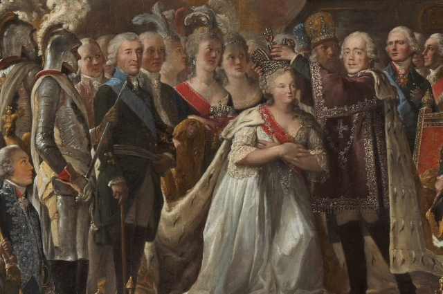 После коронации Павел вместе с императрицей и двумя сыновьями пробыли в Москве около месяца.