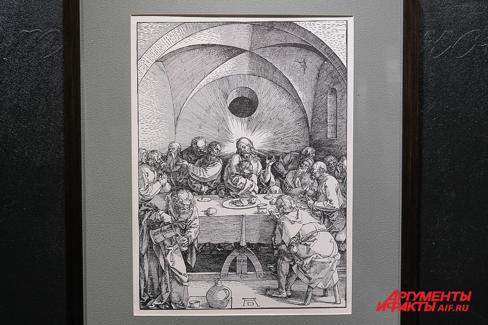 «Тайная вечеря» ксилография, 1510 г.