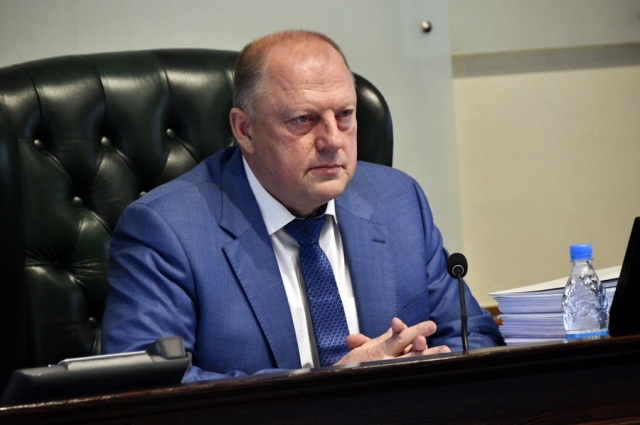 Спикер областного парламента Сергей Голубев