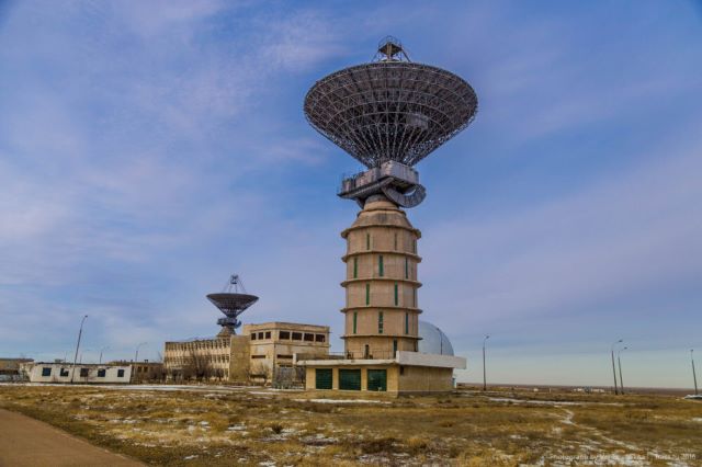 Измерительный комплекс «Сатурн - МС» космодрома Байконур.