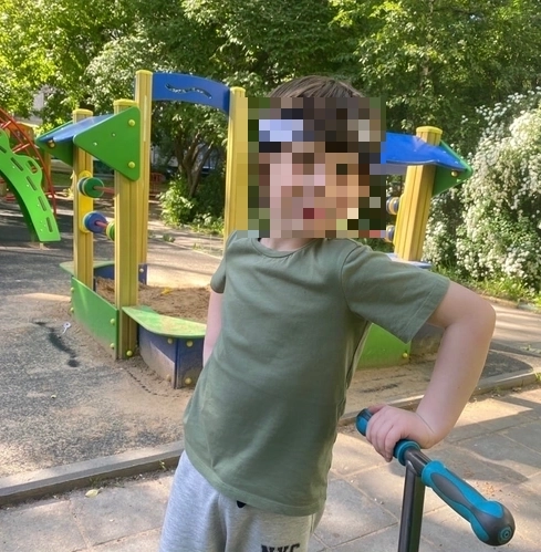 Сын Дарьи Лучкиной.